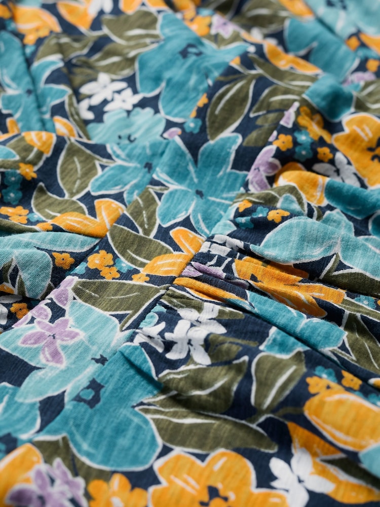 Seasalt Cornwall Blue Petite Petite 100% Cotton Chapelle Dress - Image 5 of 5