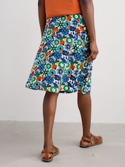 Seasalt Cornwall Blue Ground Ankle Length Skirt - Image 2 of 5