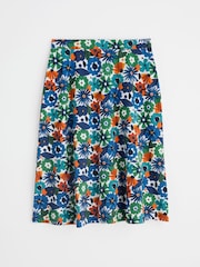 Seasalt Cornwall Blue Ground Ankle Length Skirt - Image 4 of 5