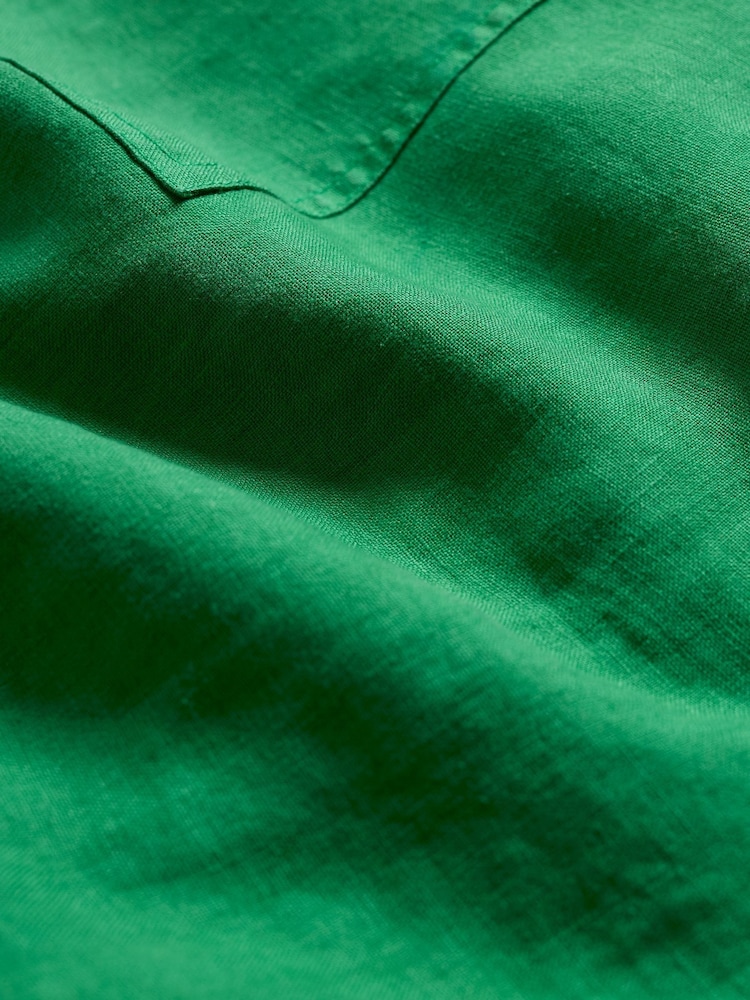 Seasalt Cornwall Green Pepper Moth 100% Linen Skirt - Image 5 of 5 Seasalt Cornwall Green Pepper Moth 100% Linen Skirt - Image 5 of 5