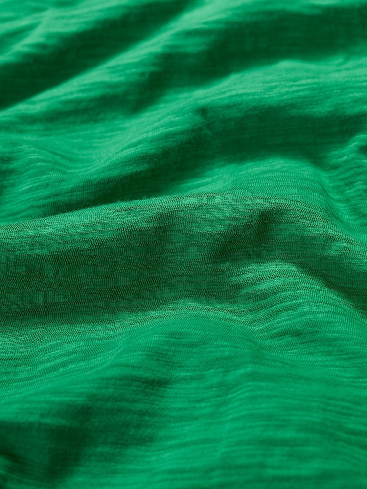 Verde - Seasalt Cornwall Studio Glass V-Neck Jersey 100% Cotton T-shirt - Imagen 5 de 5