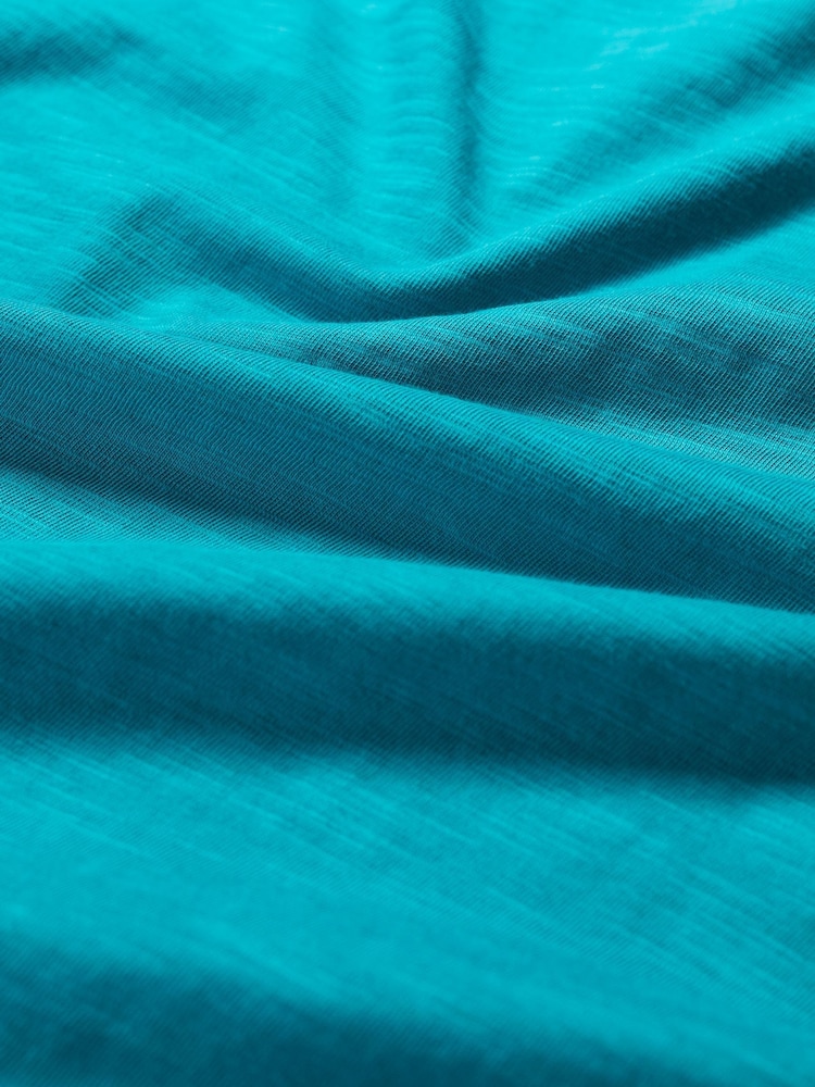 Seasalt Cornwall Water Blue Bryher View 100% Cotton Boat Neck T-Shirt - Image 5 of 5 Seasalt Cornwall Water Blue Bryher View 100% Cotton Boat Neck T-Shirt - Image 5 of 5