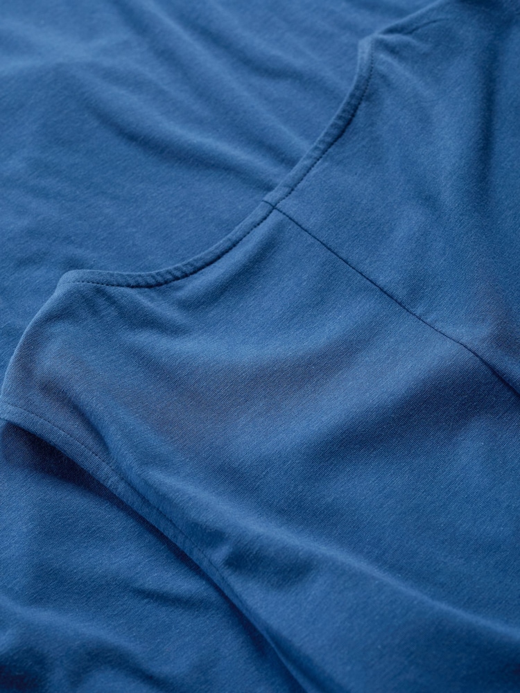 Seasalt Cornwall Blue Petite Sweet Violet Jersey Midi Dress - Image 5 of 5 Seasalt Cornwall Blue Petite Sweet Violet Jersey Midi Dress - Image 5 of 5