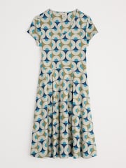 Seasalt Cornwall Green Petite Petite Pier View Jersey Dress - Image 4 of 5