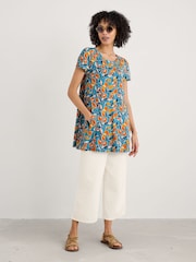 Seasalt Cornwall Screenprint Jersey A-Line Tunic - Bild 3 von 5