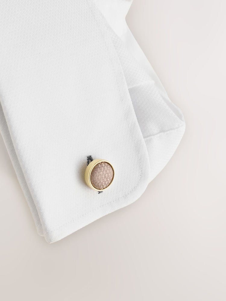 Neutral Tie, Pocket Square and Cufflink Gift Box - Image 3 of 3 Neutral Tie, Pocket Square and Cufflink Gift Box - Image 3 of 3