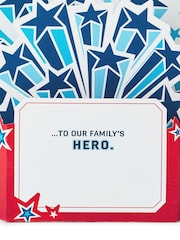 Hallmark Blue Musical & Light Up Father's Day Card - Superman - Image 3 of 4
