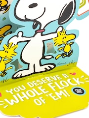 Hallmark Blue Musical Fathers Day Card for Dad - Peanuts Snoopy - Image 3 of 4