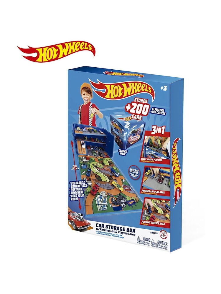 Ancory Hot Wheels Flex Cube playmat Garage Storage - Image 1 of 5