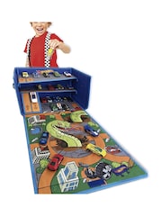 Ancory Hot Wheels Flex Cube playmat Garage Storage - Image 3 of 5