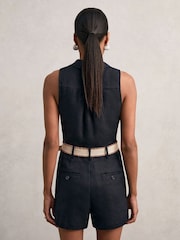 Reiss Navy Mila Playsuit - Image 5 of 6