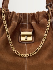 Marc Jacobs Copper The Suede Cristina Tote Bag - Image 4 of 6