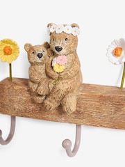 Neutral Bertie Bear Coat Hooks - Image 5 of 5