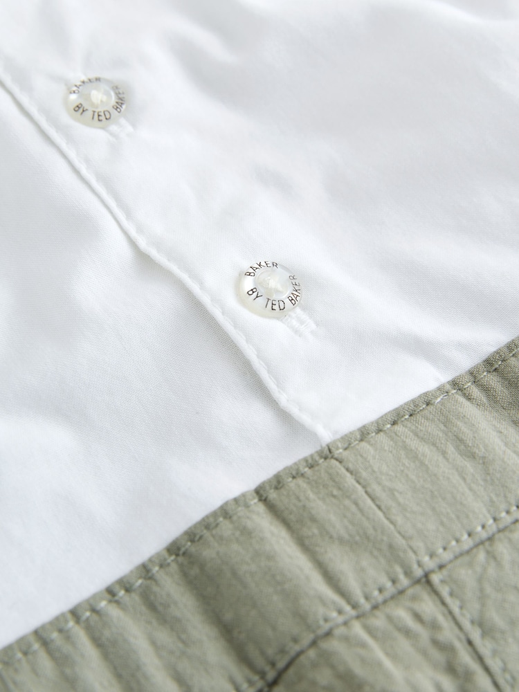 Baker by Ted Baker Textured Smart Romper - Image 7 of 7