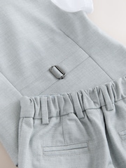 Grau - Baker by Ted Baker – Hemd, Weste und Shorts im Set - Bild 5 von 9