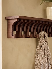 Brown Global Solid Wood Coat Hooks - Image 2 of 4