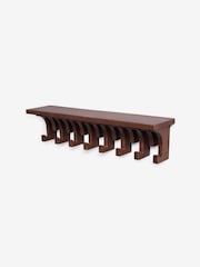 Brown Global Solid Wood Coat Hooks - Image 3 of 4