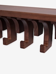 Brown Global Solid Wood Coat Hooks - Image 4 of 4