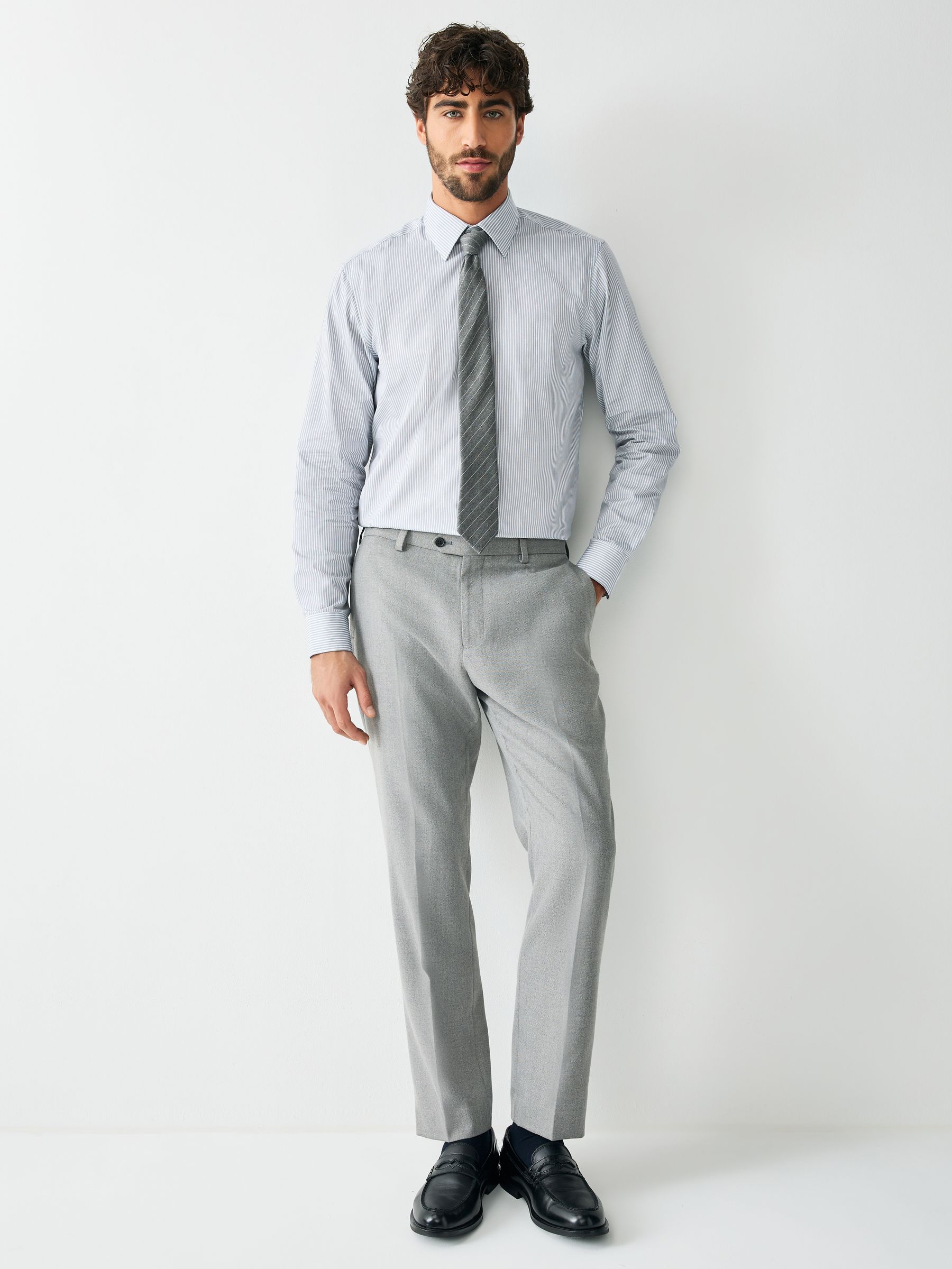 TIE.ME button up T-shirt gray グレー タイミー button up 【公式通販】