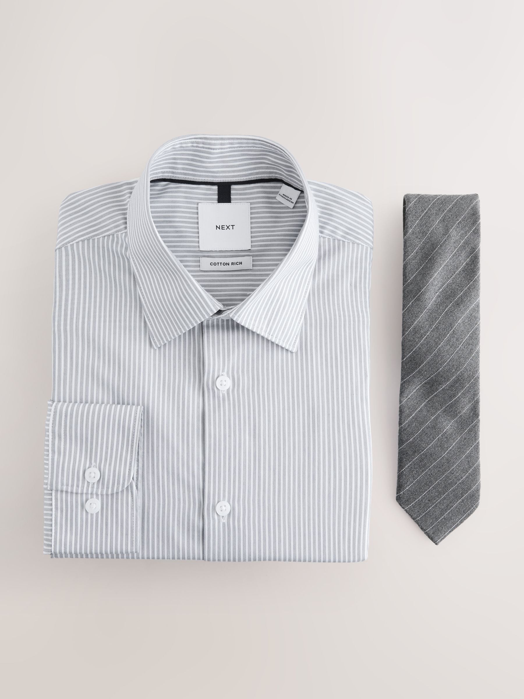 TIE.ME button up T-shirt gray グレー タイミー button up 【公式通販】