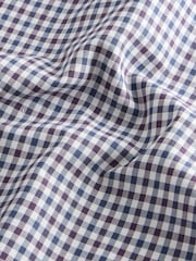 Navy Gingham Slim Fit Signature Shirt - Image 3 of 3