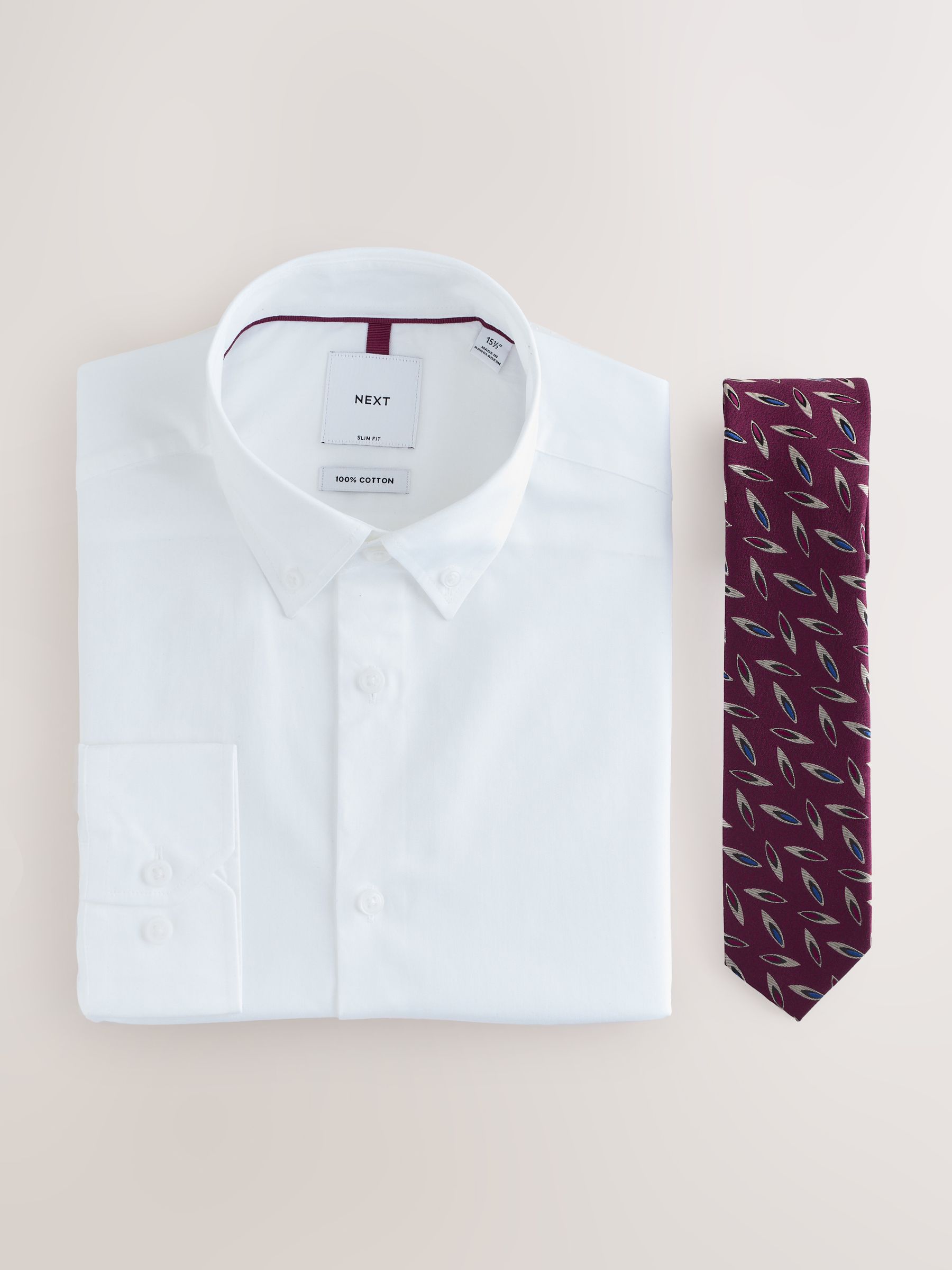 white and burgundy dress shirt White Burgundy Panda's Mens Slim Fit Designer Dress Shirt