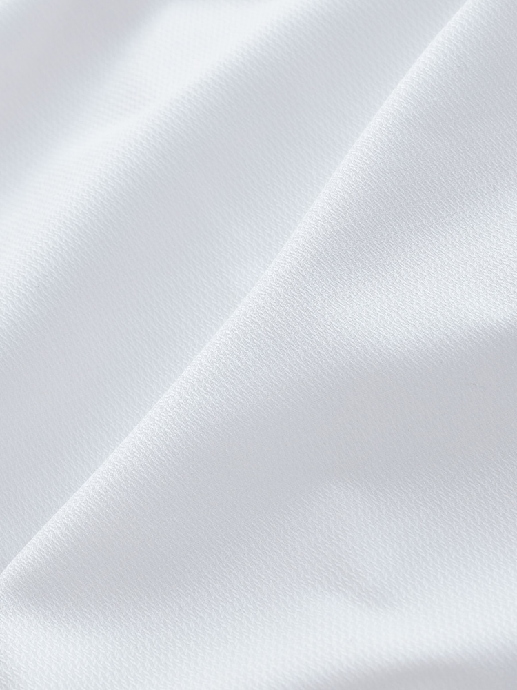 White/Neutral Polka Dot Slim Fit Occasion Shirt And Tie Set - Image 8 of 8