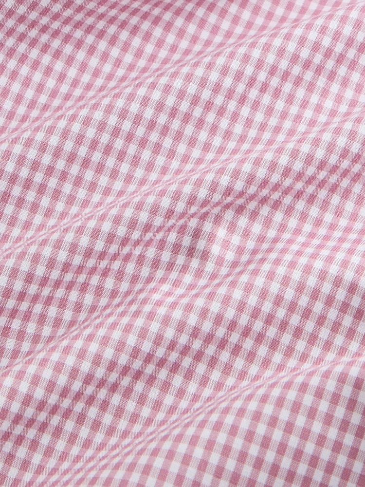 Pink Gingham Slim Fit Signature Shirt - Image 3 of 3 Pink Gingham Slim Fit Signature Shirt - Image 3 of 3
