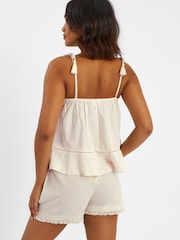 Accessorize Natural Mirror Embroidered Cami Top - Image 2 of 4