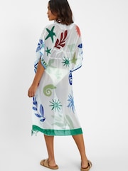 Accessorize white Summer Print Coverups - Image 2 of 4