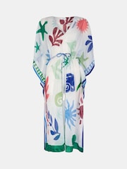 Accessorize white Summer Print Coverups - Image 4 of 4