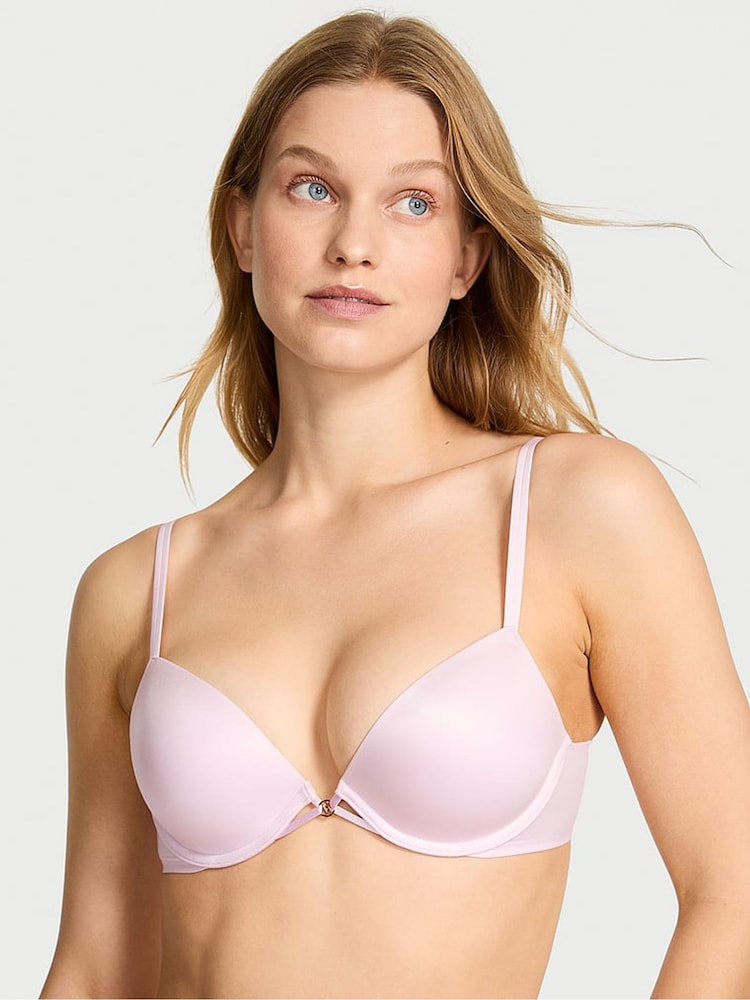 Victoria's Secret Light Hyacinth Purple Push Up Bra - Image 2 of 3 Victoria's Secret Light Hyacinth Purple Push Up Bra - Image 2 of 3