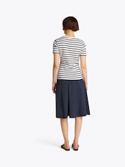 Tommy Hilfiger Blue Slim Crew Neck T-Shirt - Image 3 of 6
