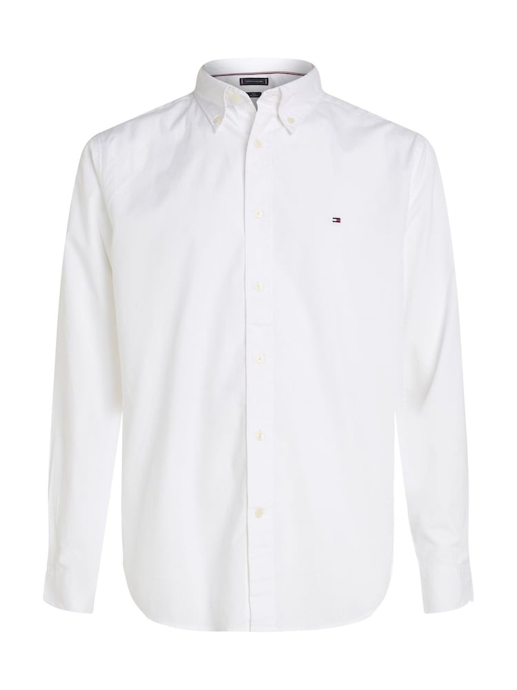 tommy hilfiger white dress shirt slim fit Amazon.com: Tommy Hilfiger Mens Custom Fit Long Sleeve Buttondown Shirt (X-Large, Classic White) : Clothing, Shoes & Jewelry