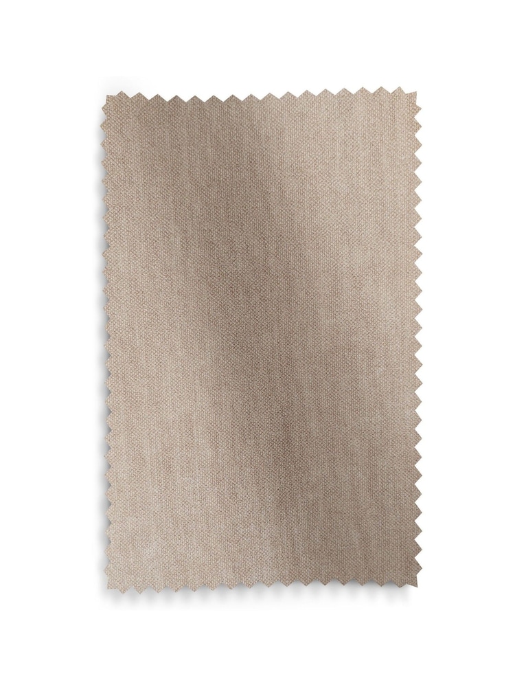 Relaxed Chenille Light Natural Mia Upholstered Ottoman Storage Bed Frame - Image 6 of 6