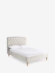 Tweedy Plain Light Natural Farringdon Upholstered Bed Ottoman Frame - Image 6 of 7