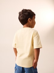 Yellow Short Sleeve Easter Graphic T-Shirt (3mths-7yrs) - Image 3 of 8