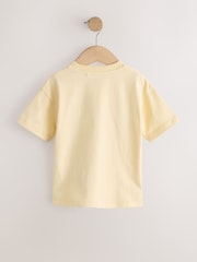 Yellow Short Sleeve Easter Graphic T-Shirt (3mths-7yrs) - Image 6 of 8