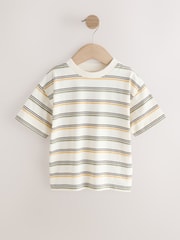 Oransje/grønn dinosaur - Kortermede t-skjorter med grafikk 4 -pakke (3mnd.–7år) - Bilde 4 av 8