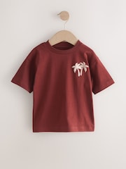 Logo alb - Short Sleeve Graphic T-Shirts 3 Pack (3mths-7yrs) - Imaginea 3 din 8