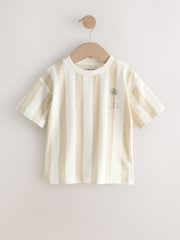 Logo alb - Short Sleeve Graphic T-Shirts 3 Pack (3mths-7yrs) - Imaginea 4 din 8