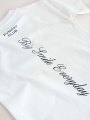 Logo alb - Short Sleeve Graphic T-Shirts 3 Pack (3mths-7yrs) - Imaginea 8 din 8