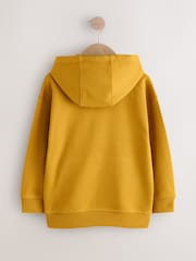 Yellow Plain Jersey Hoodie (3-16yrs) - Image 2 of 5