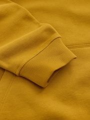 Yellow Plain Jersey Hoodie (3-16yrs) - Image 3 of 5
