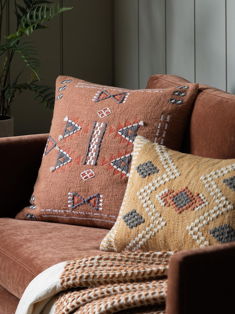 Gallery Home Multicolour Embellished Cushion - Image 1 of 4