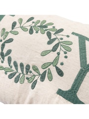 Gallery Home Green Printed Joy Cushion - Image 3 of 4
