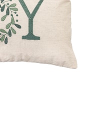 Gallery Home Green Printed Joy Cushion - Image 4 of 4