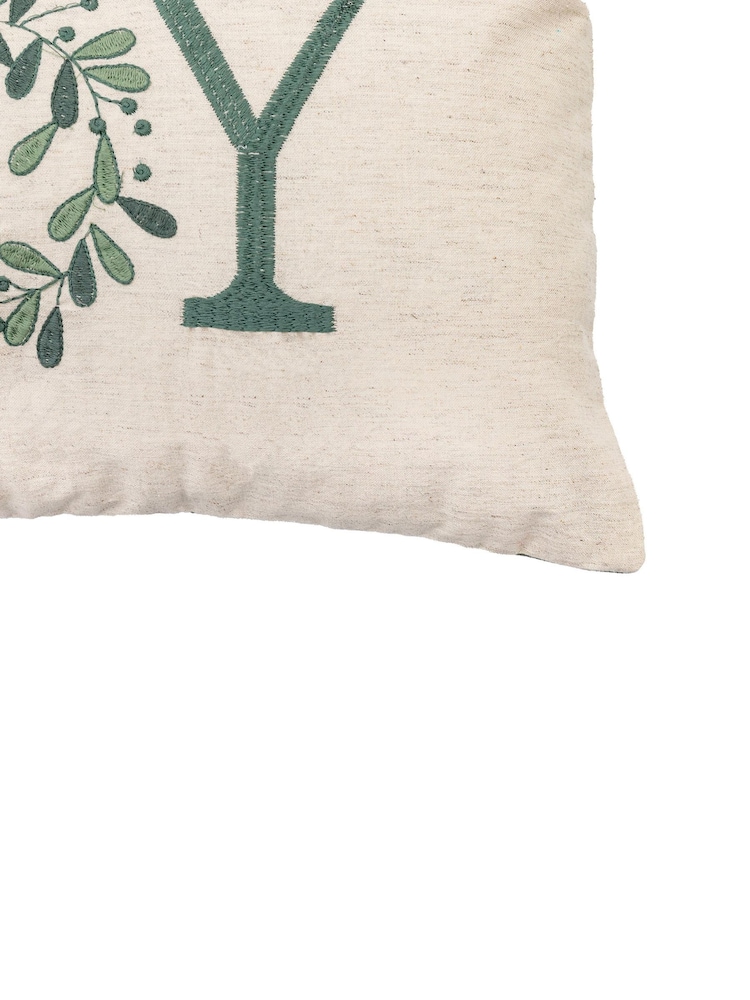 Gallery Home Green Printed Joy Cushion - Image 4 of 4