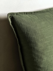 Gallery Home Green Flat Edge Cushion - Image 2 of 3