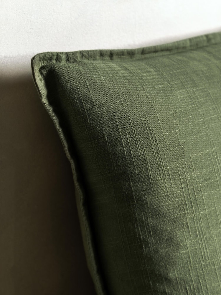 Gallery Home Green Flat Edge Cushion - Image 2 of 3